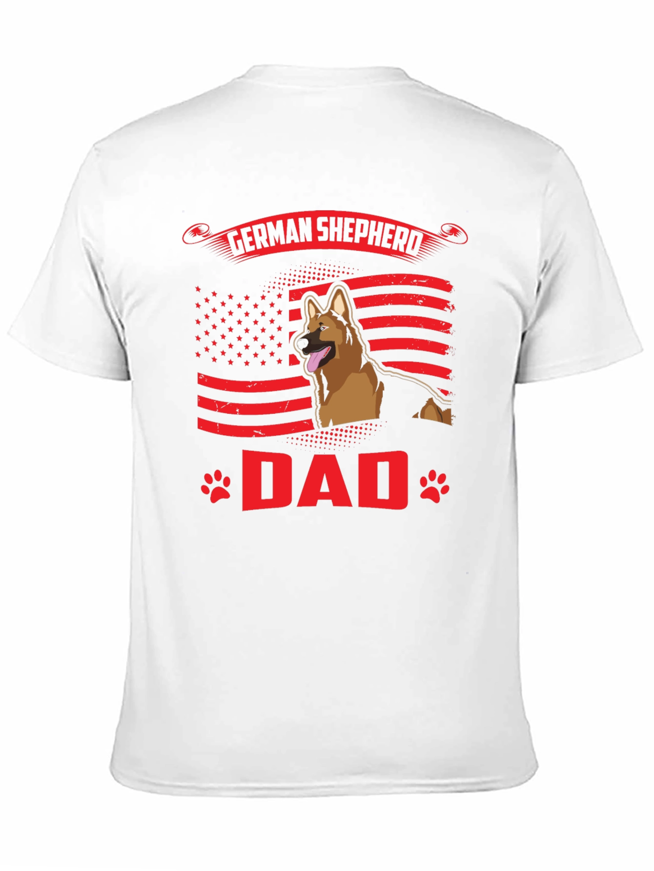 German Shepherd Dad T-Shirt