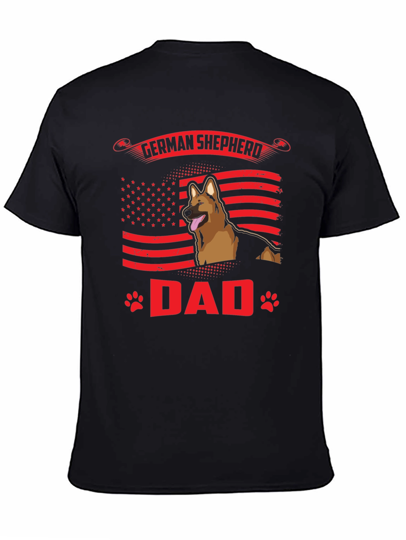 German Shepherd Dad T-Shirt