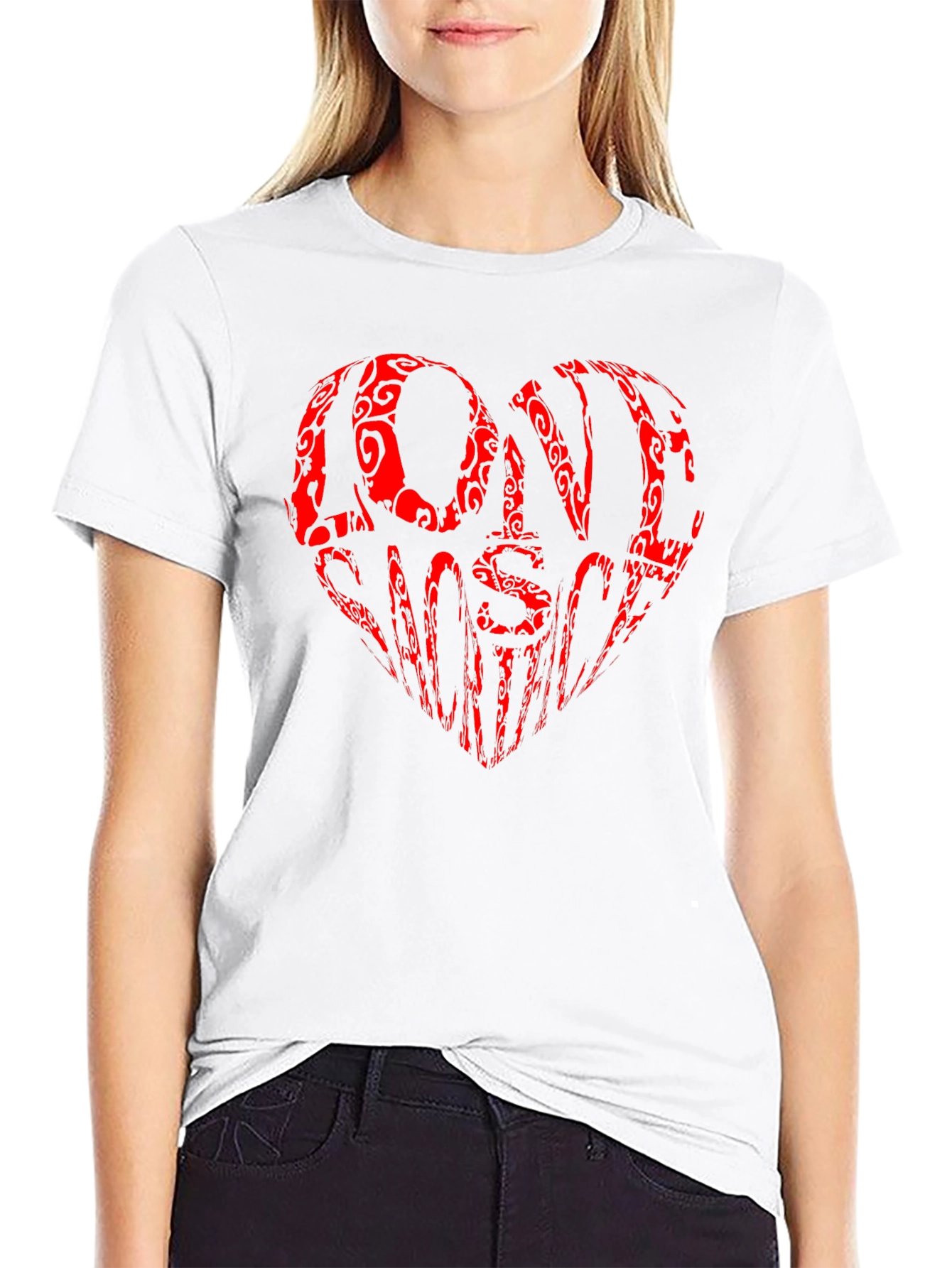 Love Wins Heart Graphic Tee - Black Cotton Shirt
