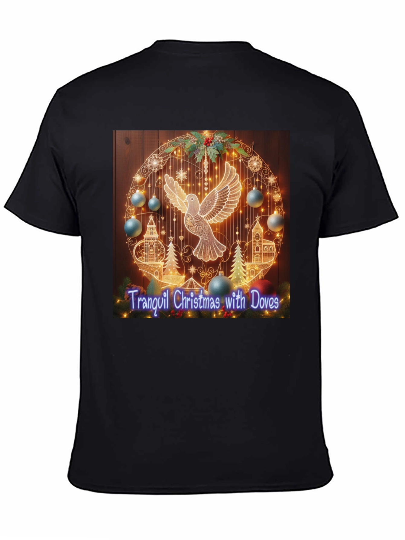 Tranquil Christmas Dove T-Shirt