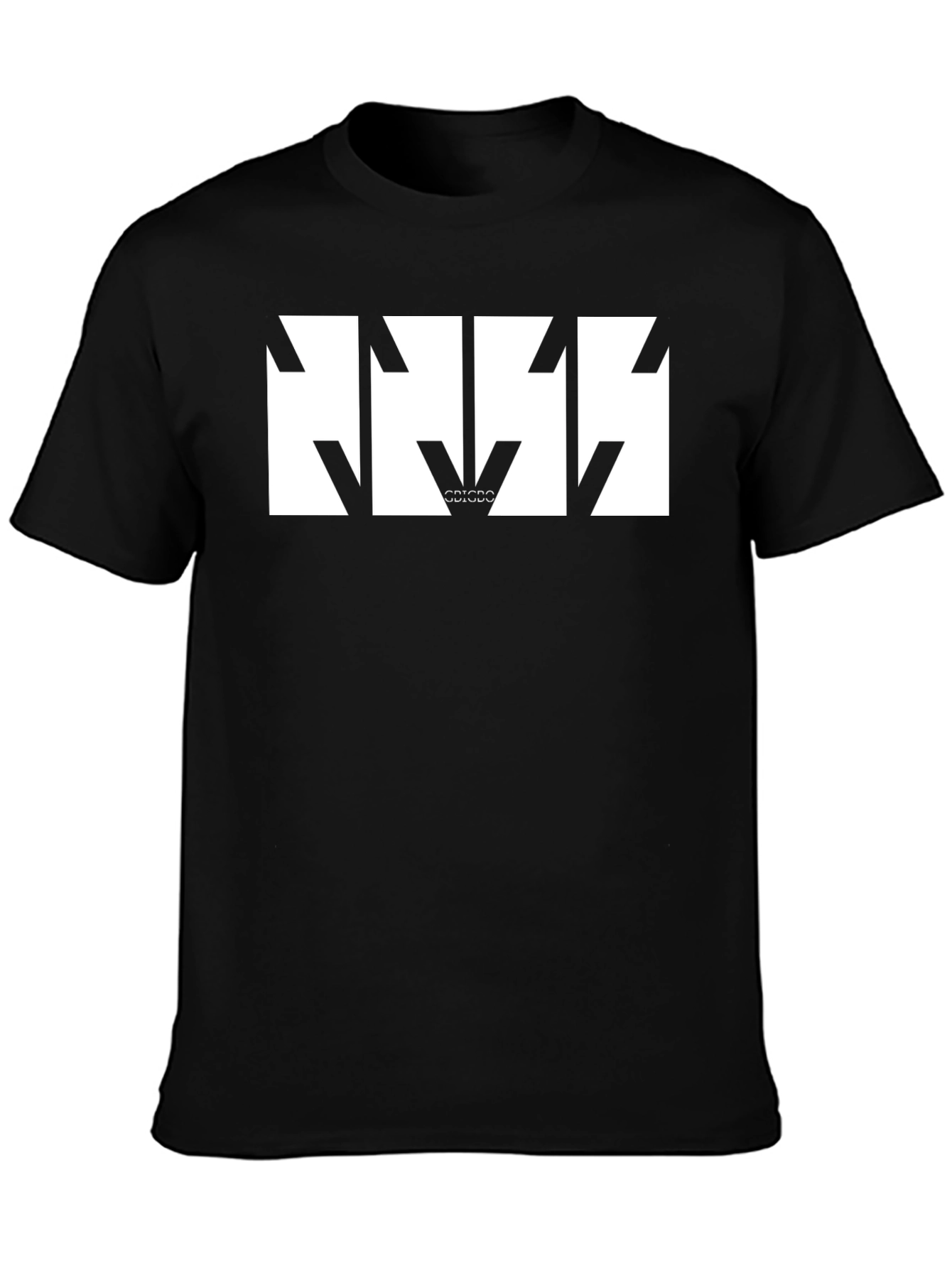 Black KISS Band Logo Graphic Tee