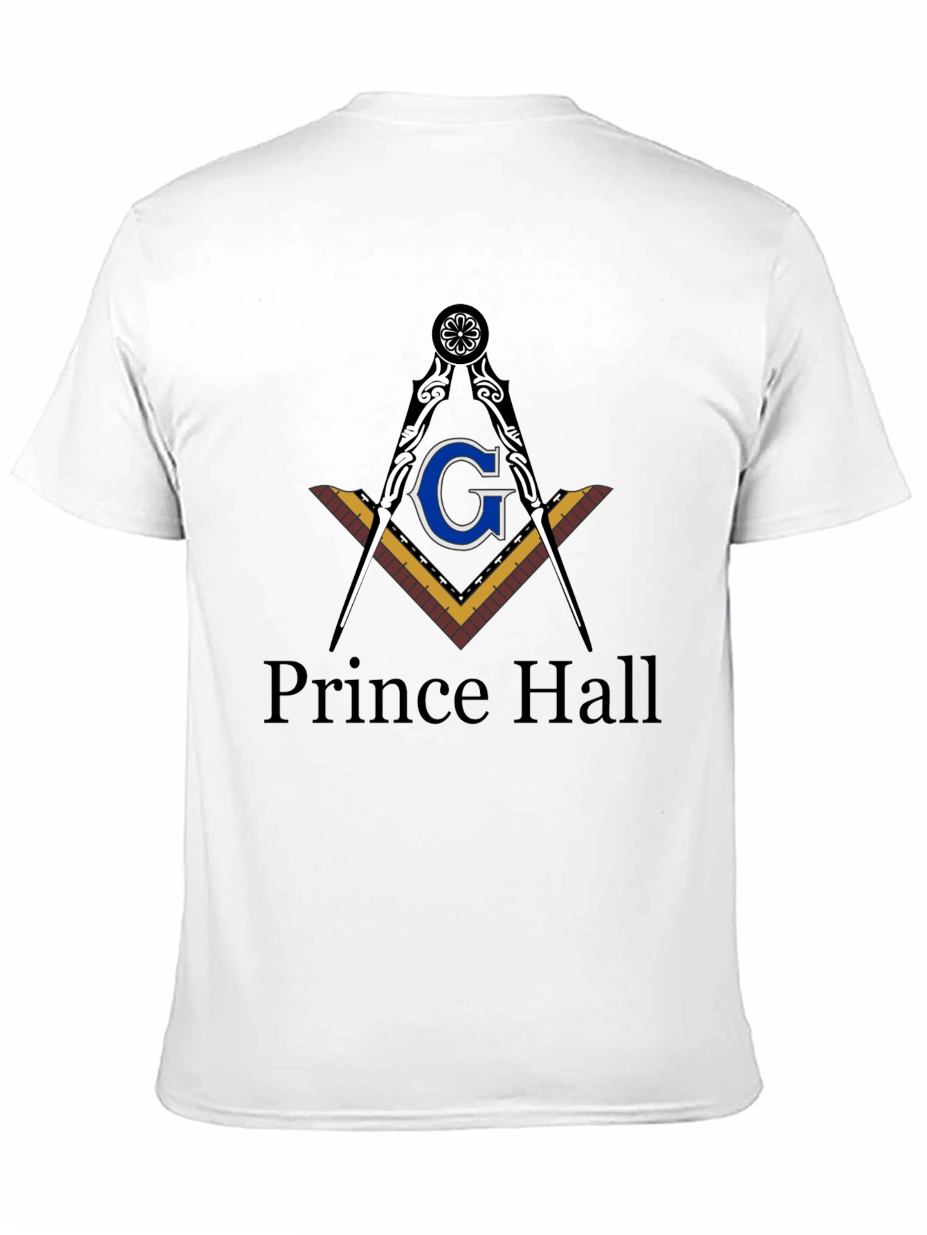 Prince Hall Freemason T-Shirt Black