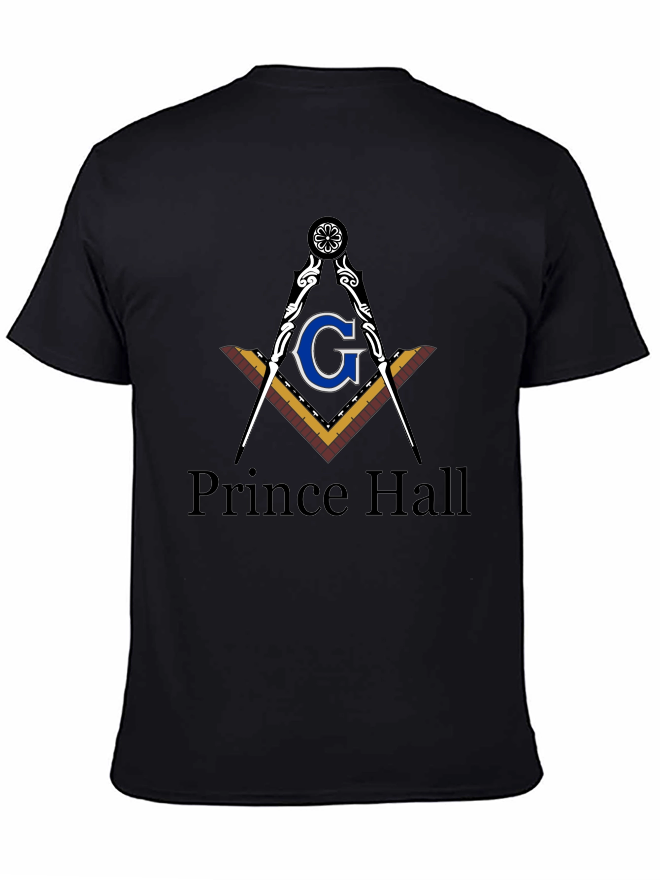 Prince Hall Freemason T-Shirt Black