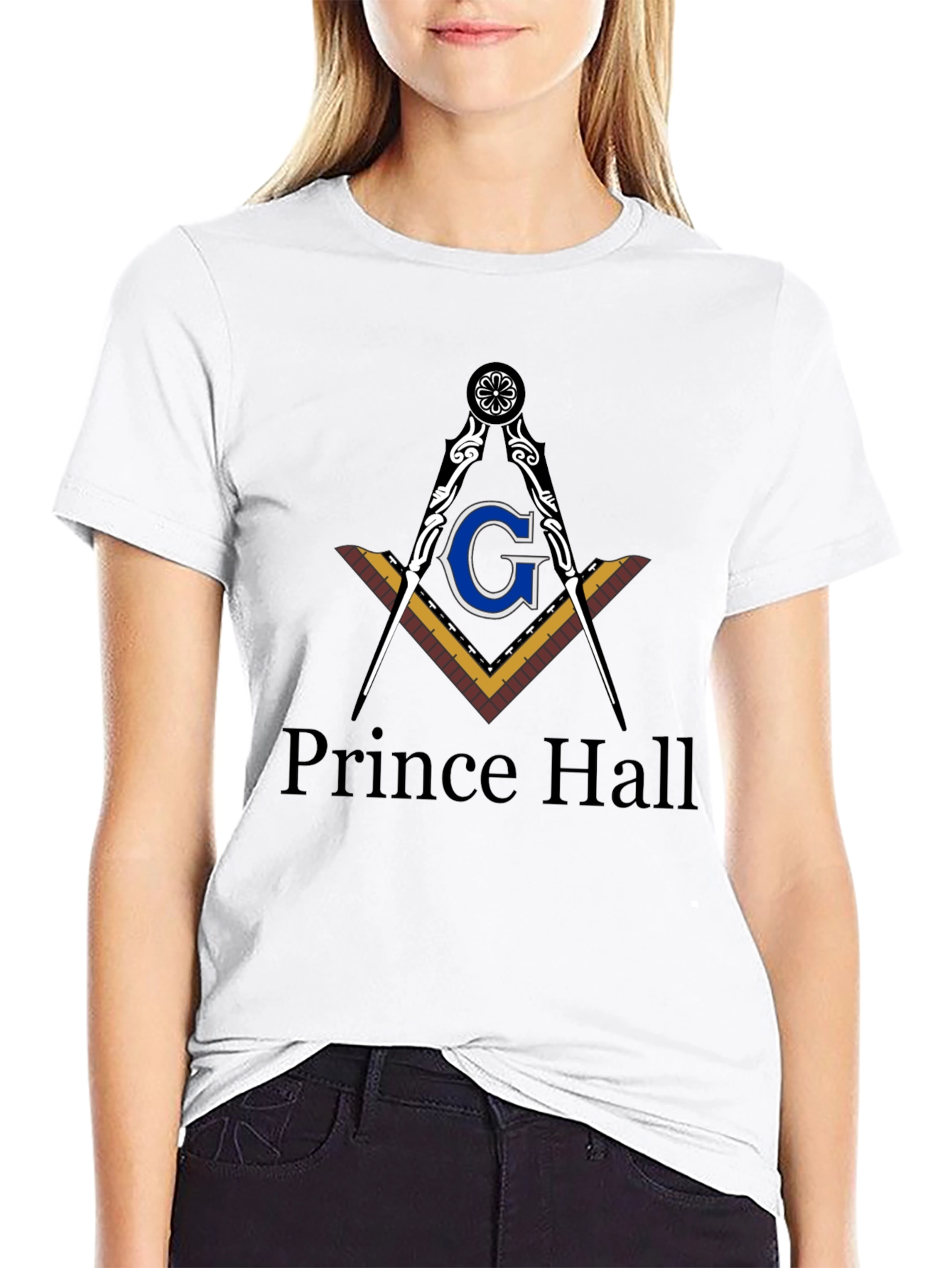Prince Hall Freemason T-Shirt Black