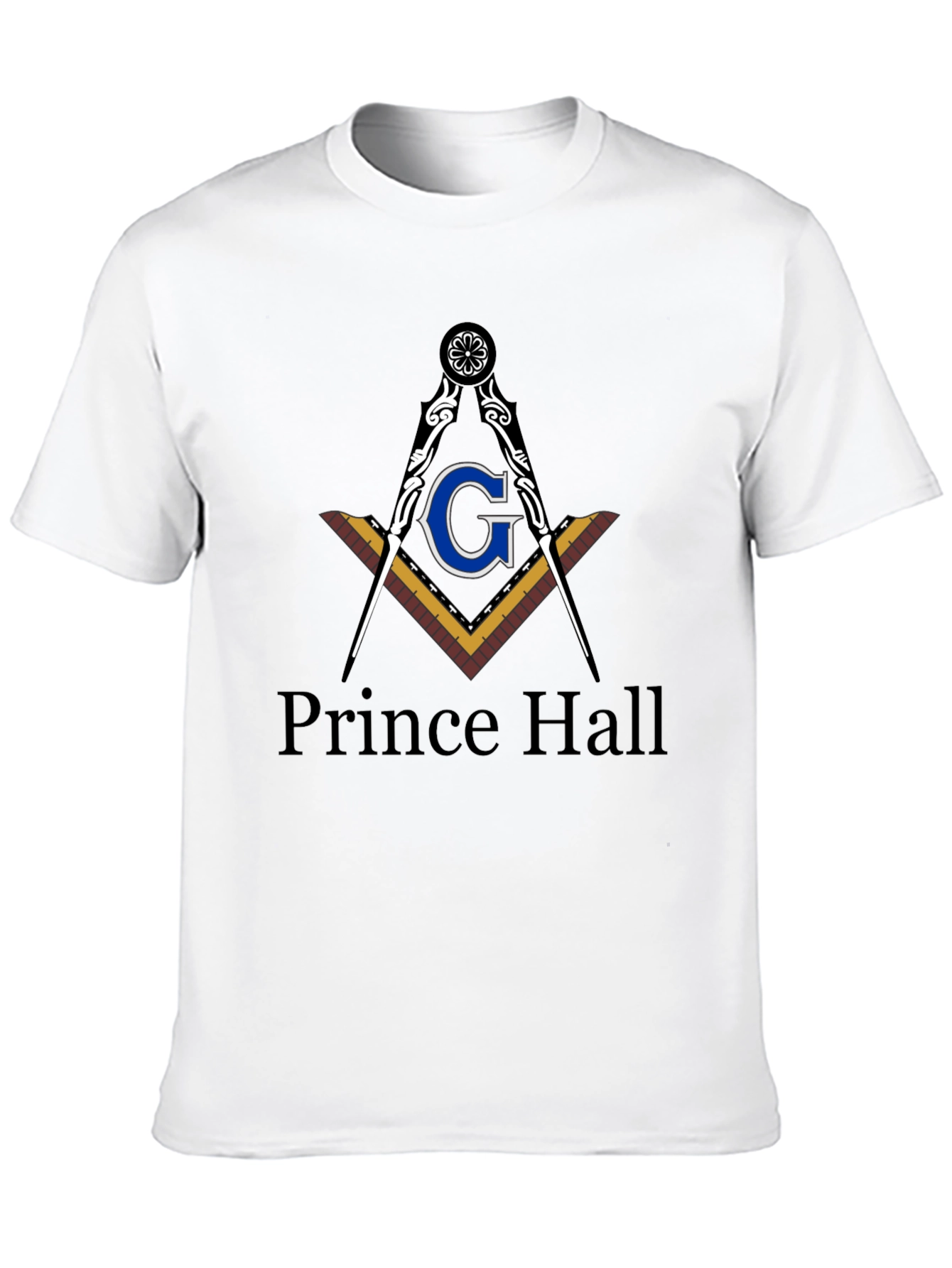 Prince Hall Freemason T-Shirt Black