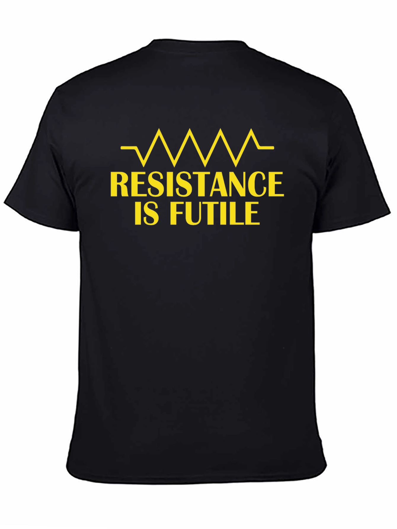 Resistance is Futile T-Shirt - Bold Graphic Tee