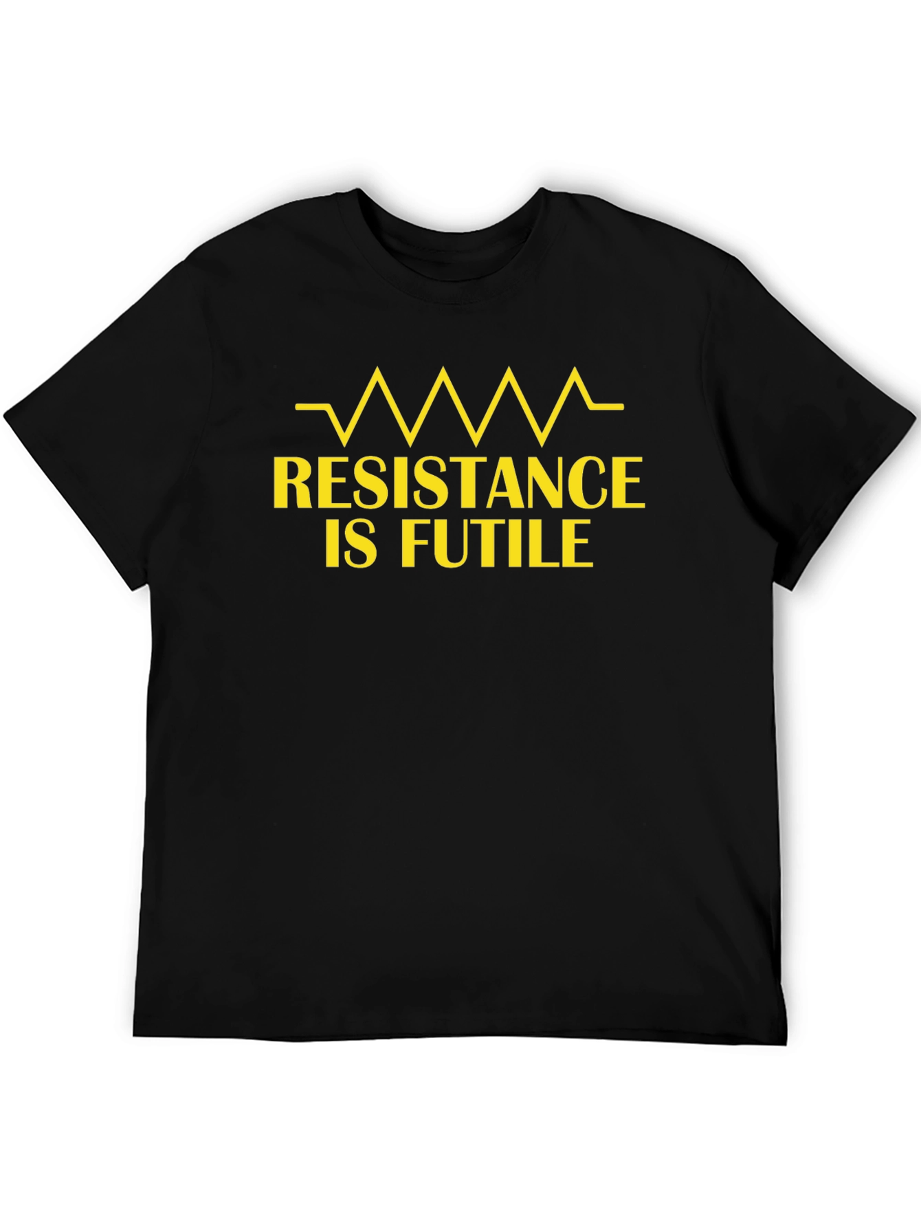 Resistance is Futile T-Shirt - Bold Graphic Tee