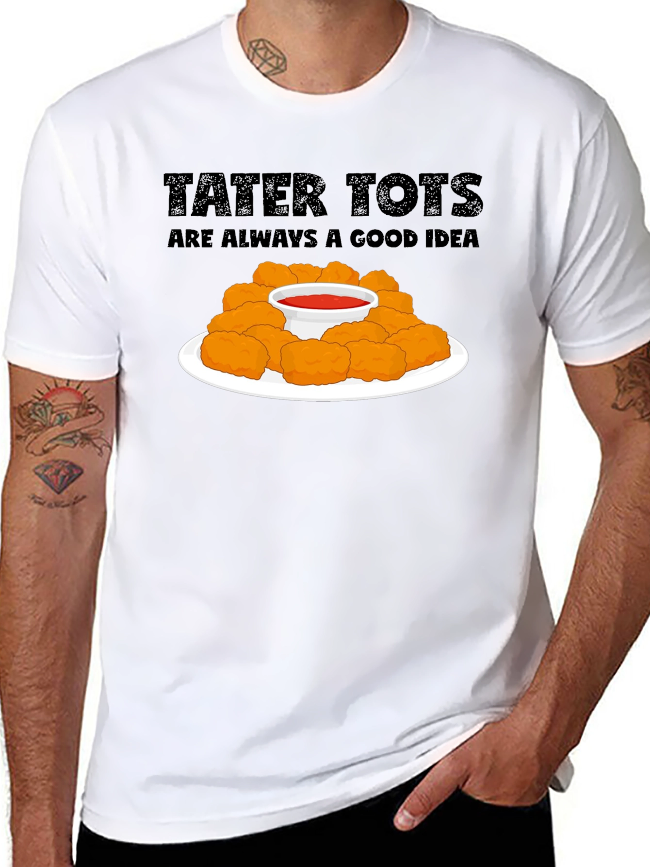 Tater Tots Are Always a Good Idea Graphic T-Shirt