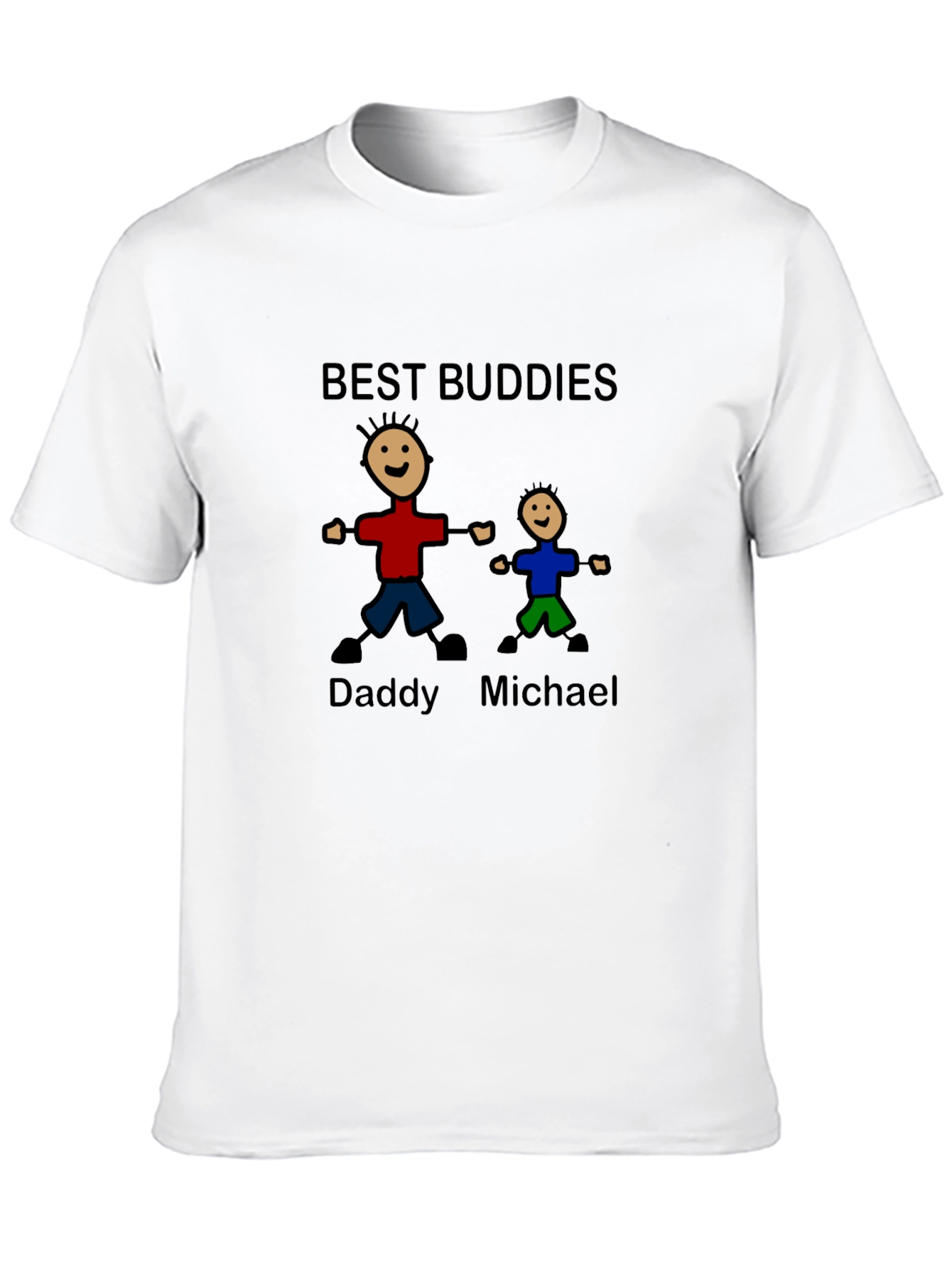 Best Buddies Daddy & Michael Graphic T-Shirt
