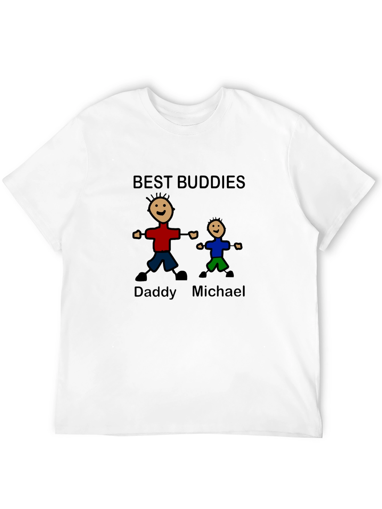 Best Buddies Daddy & Michael Graphic T-Shirt