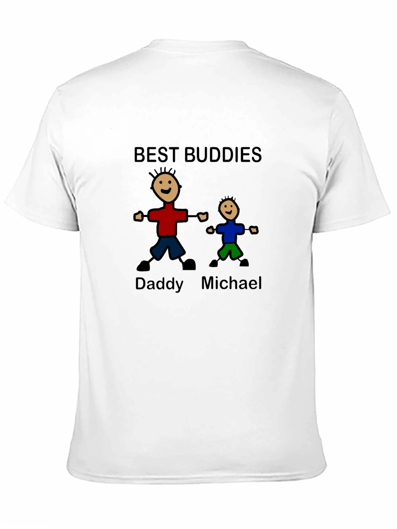 Best Buddies Daddy & Michael Graphic T-Shirt