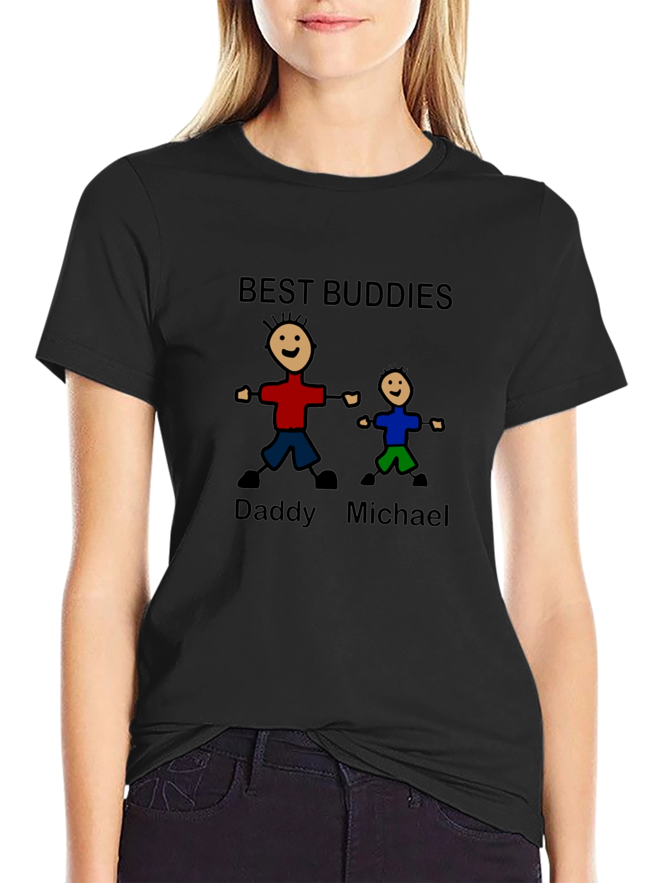 Best Buddies Daddy & Michael Graphic T-Shirt