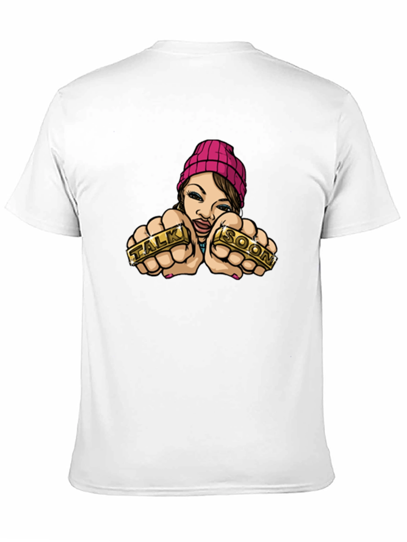 Talk Soon Graphic T-Shirt - Edgy Streetwear Style