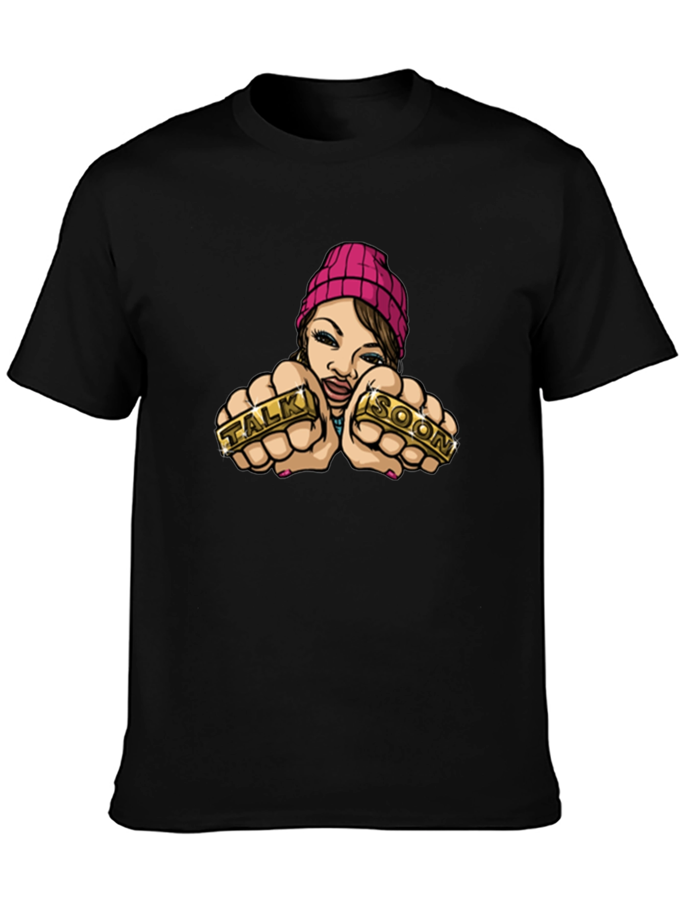 Talk Soon Graphic T-Shirt - Edgy Streetwear Style