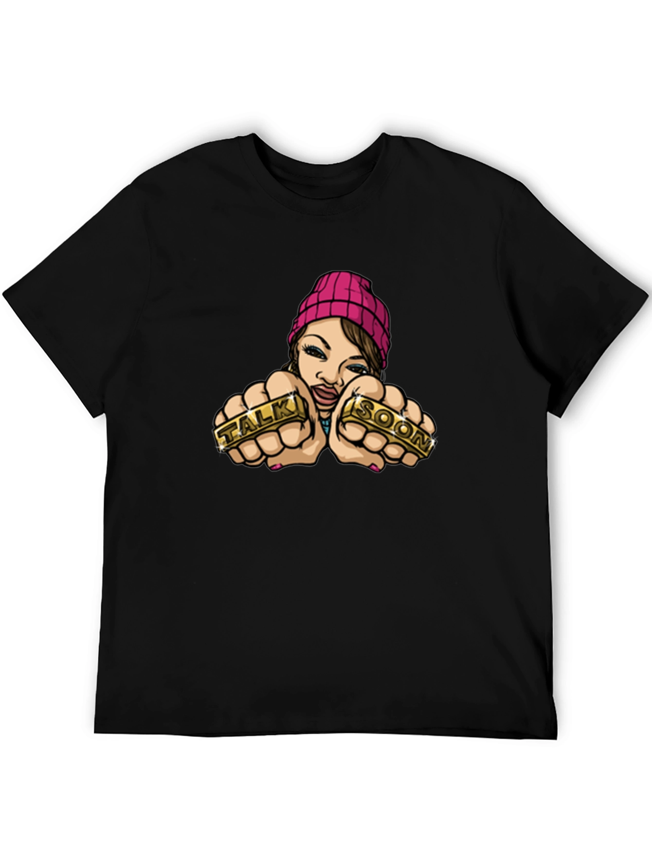 Talk Soon Graphic T-Shirt - Edgy Streetwear Style