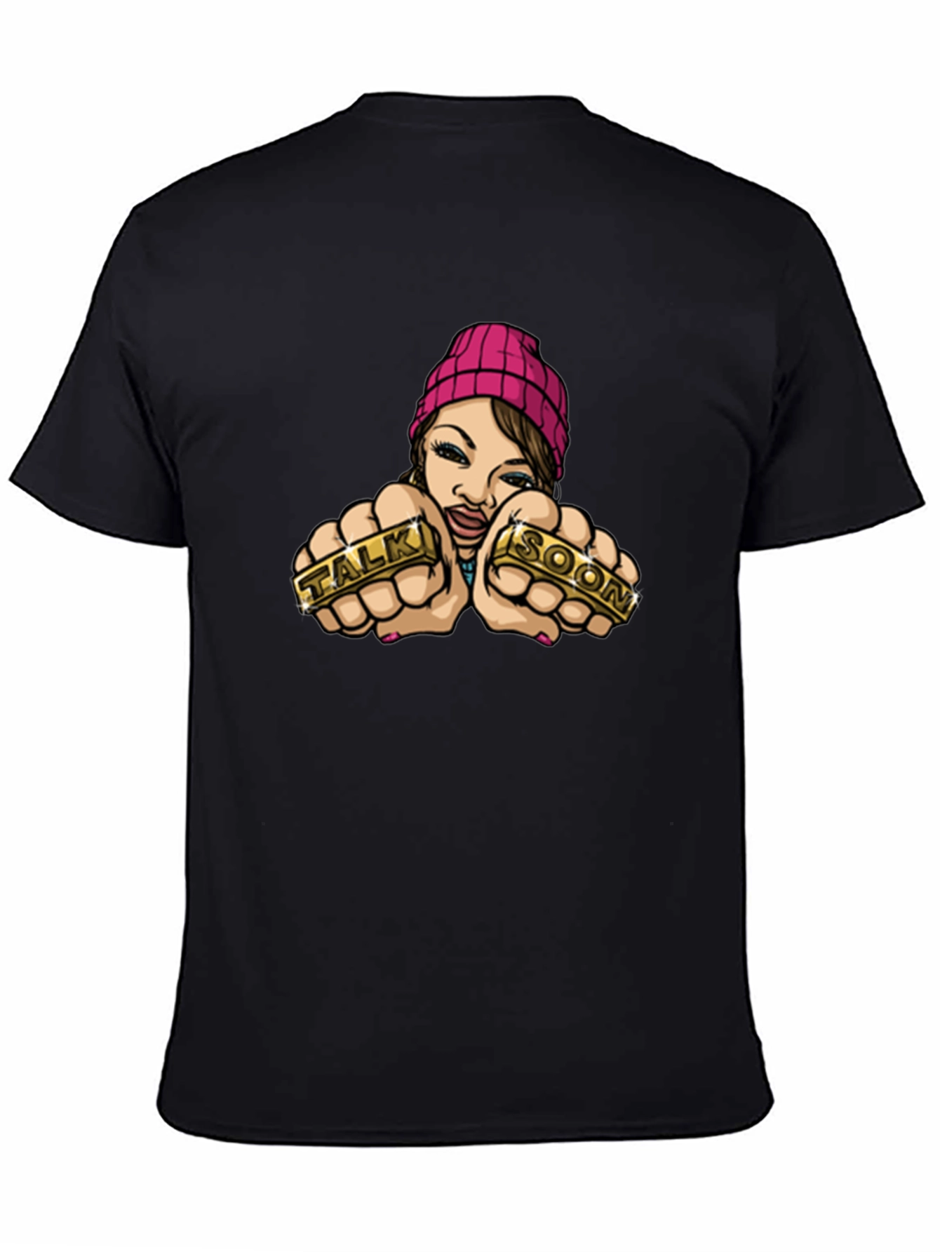 Talk Soon Graphic T-Shirt - Edgy Streetwear Style