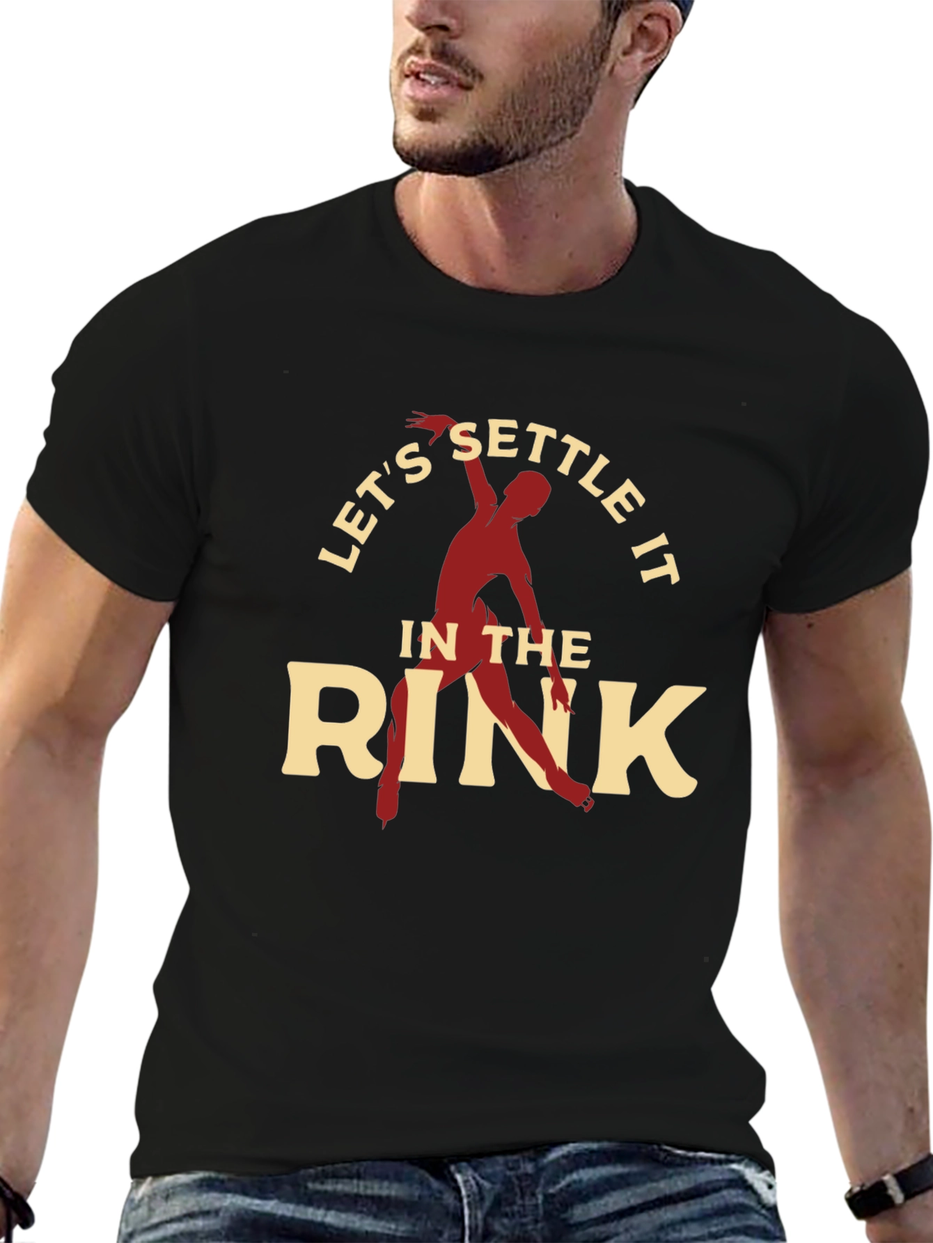 Lets Settle it in the Rink Graphic Tee