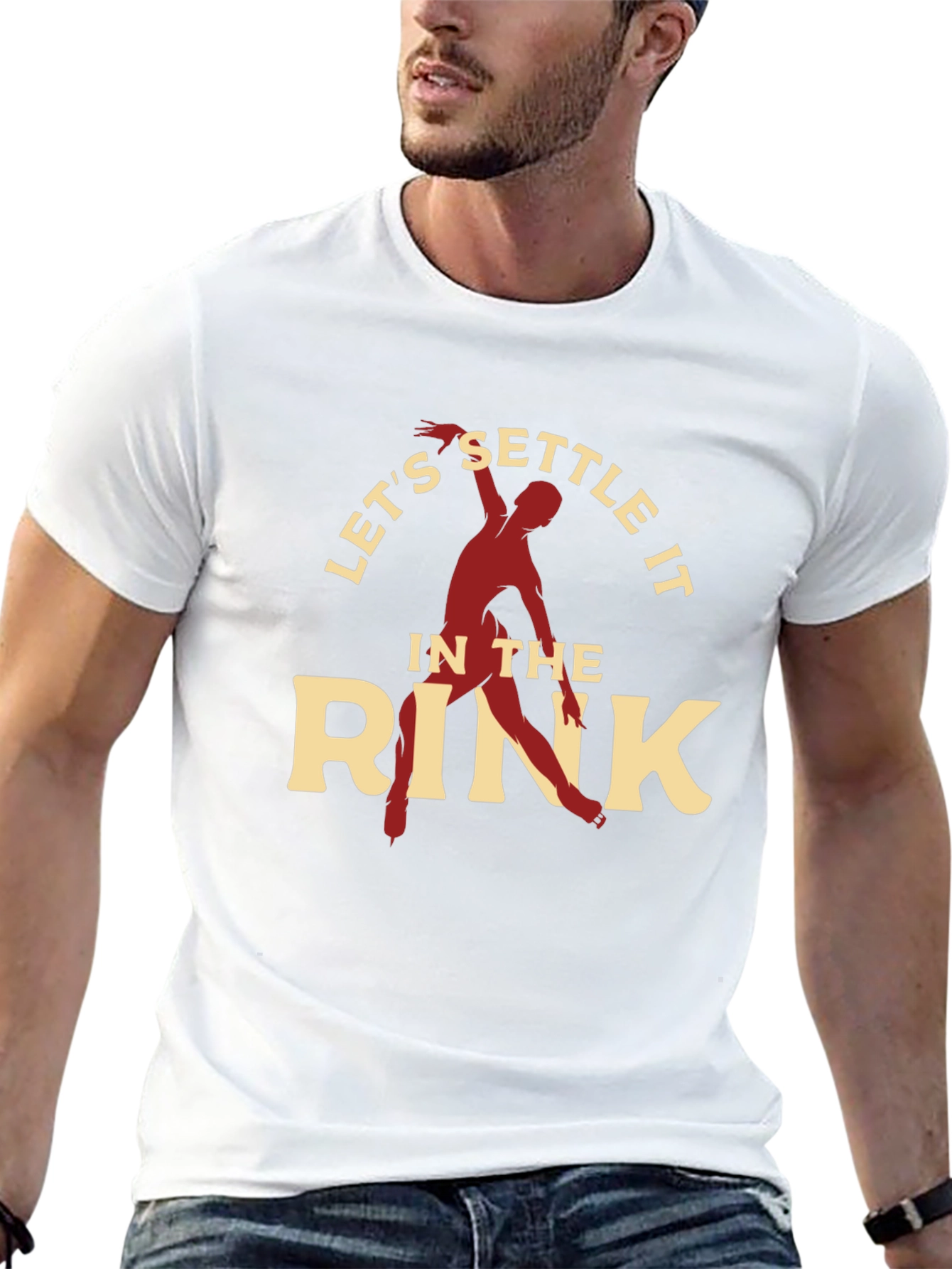 Lets Settle it in the Rink Graphic Tee