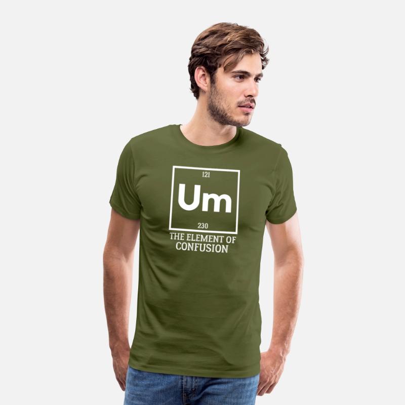 Um! The Element of Confusion Funny Periodic Table
