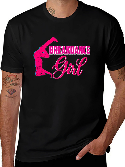 Breakdance Girl Graphic T-Shirt