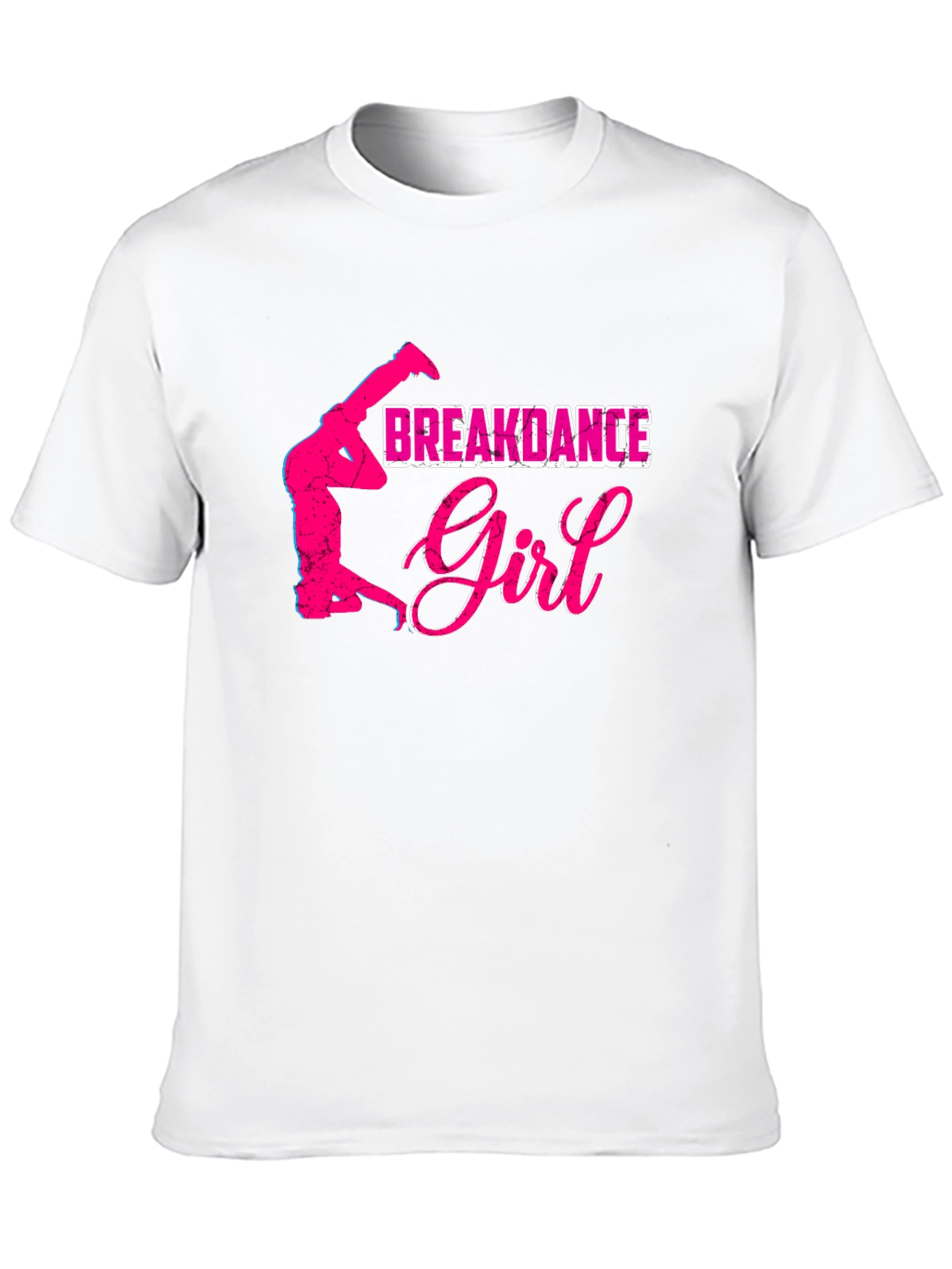 Breakdance Girl Graphic T-Shirt