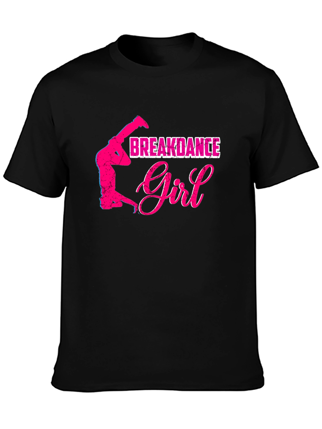 Breakdance Girl Graphic T-Shirt