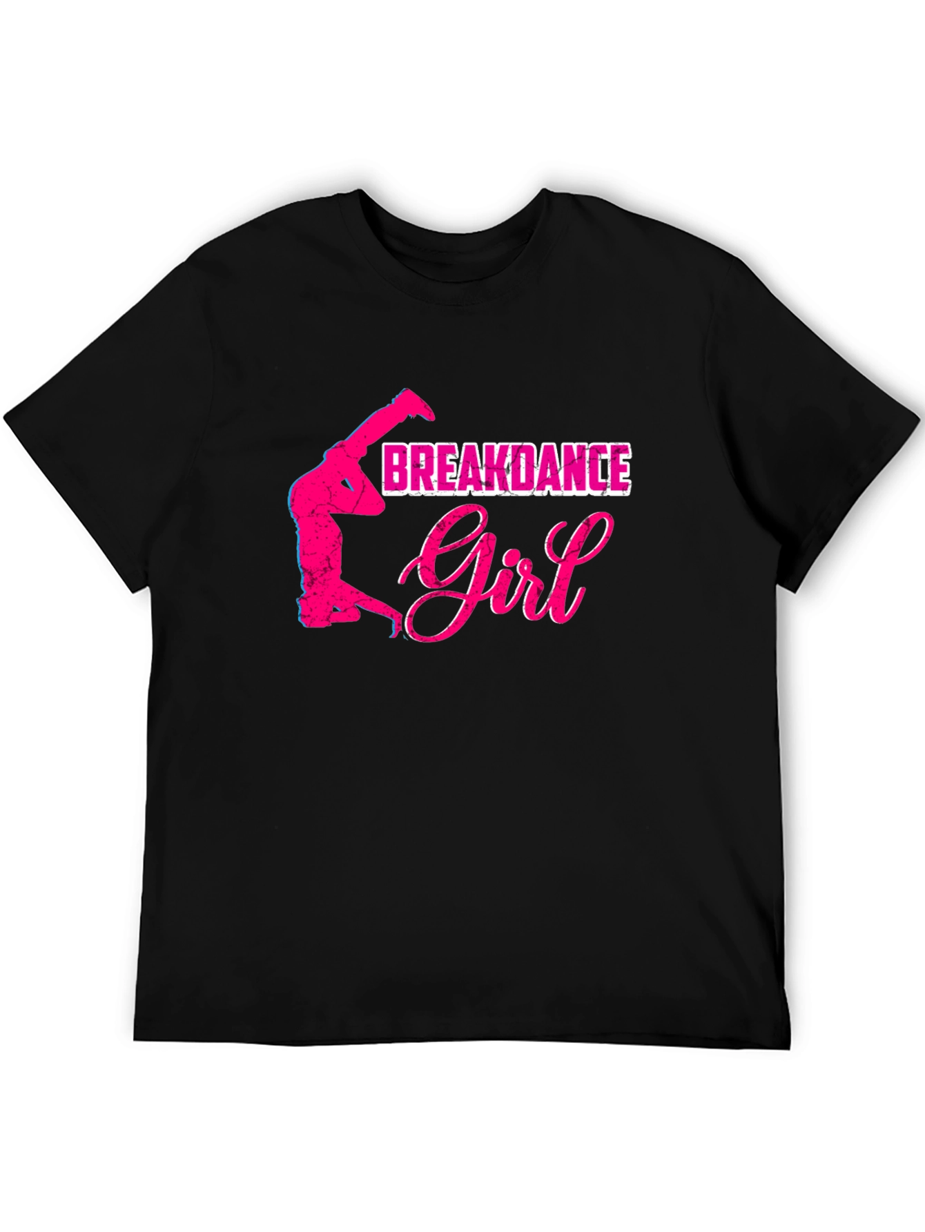 Breakdance Girl Graphic T-Shirt