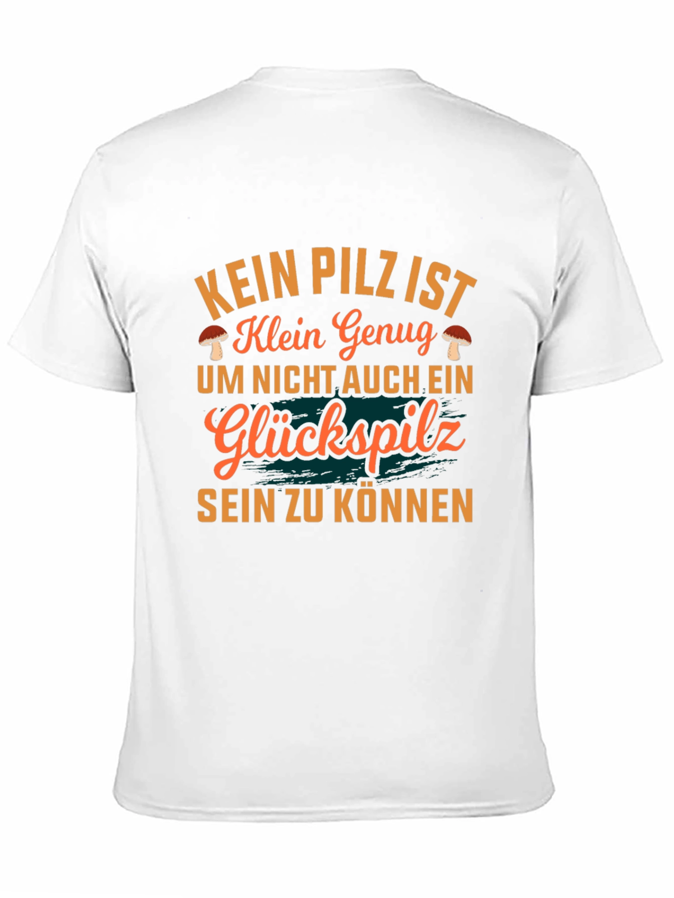 Funny German Lucky Mushroom Graphic Tee