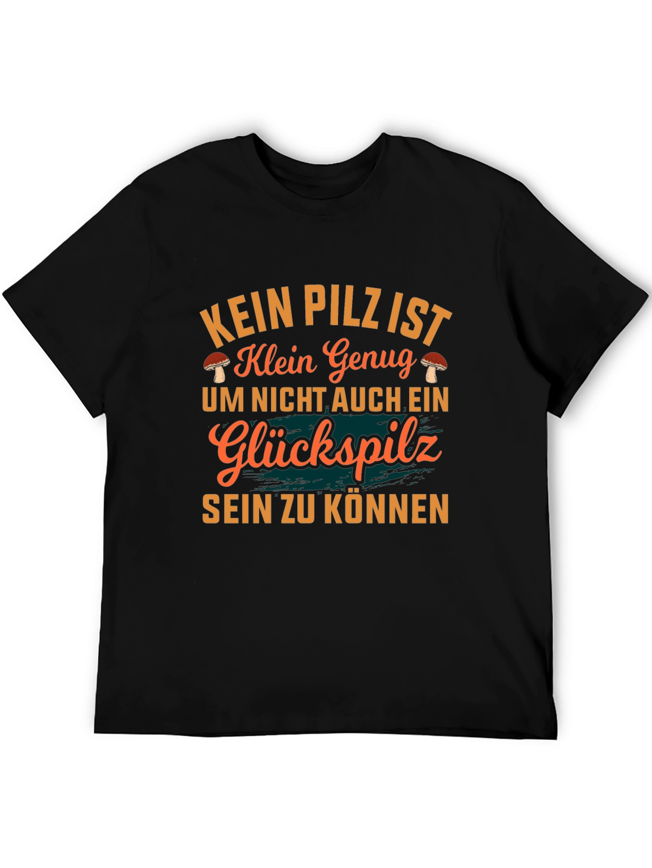 Funny German Lucky Mushroom Graphic Tee