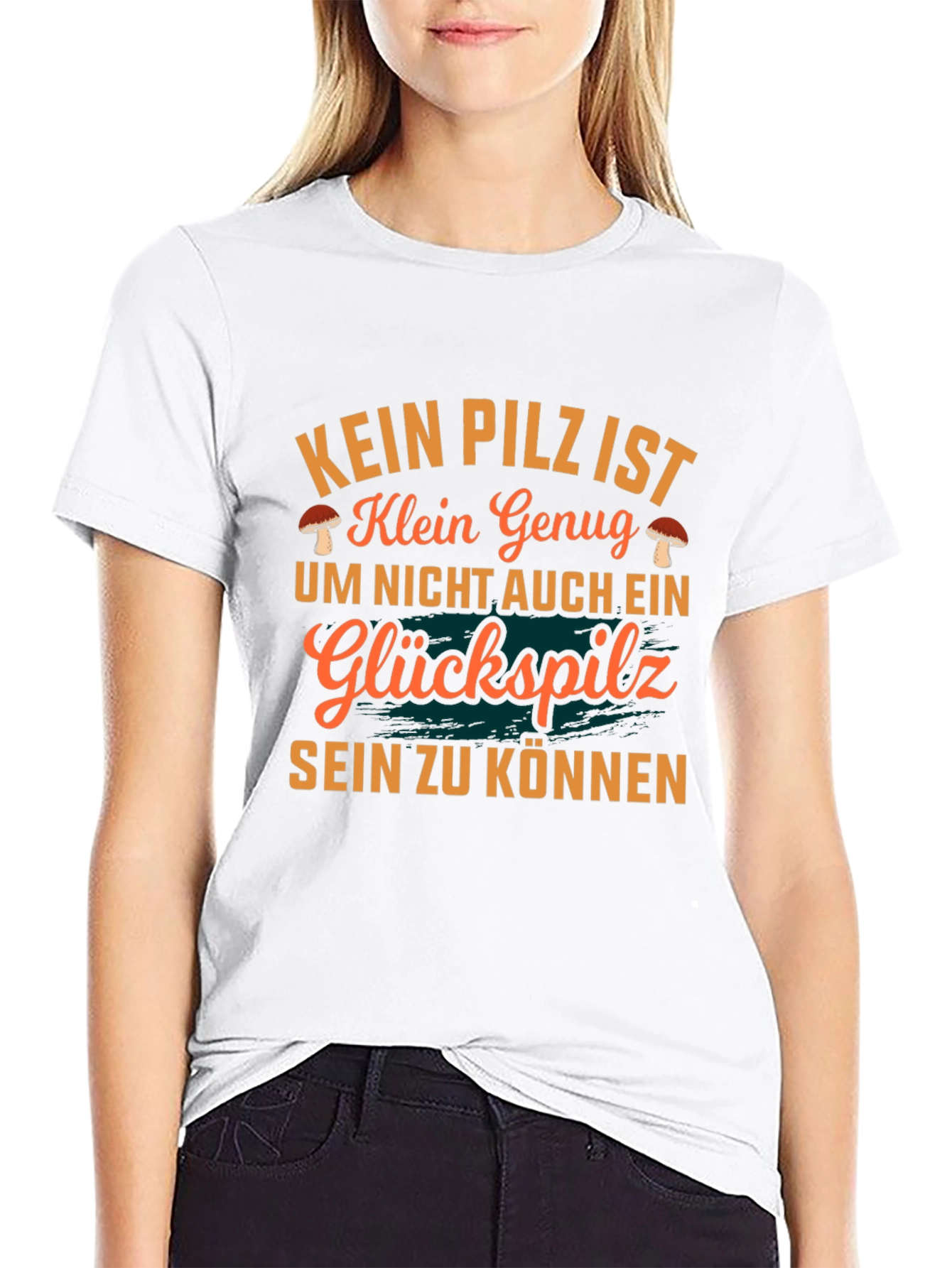 Funny German Lucky Mushroom Graphic Tee