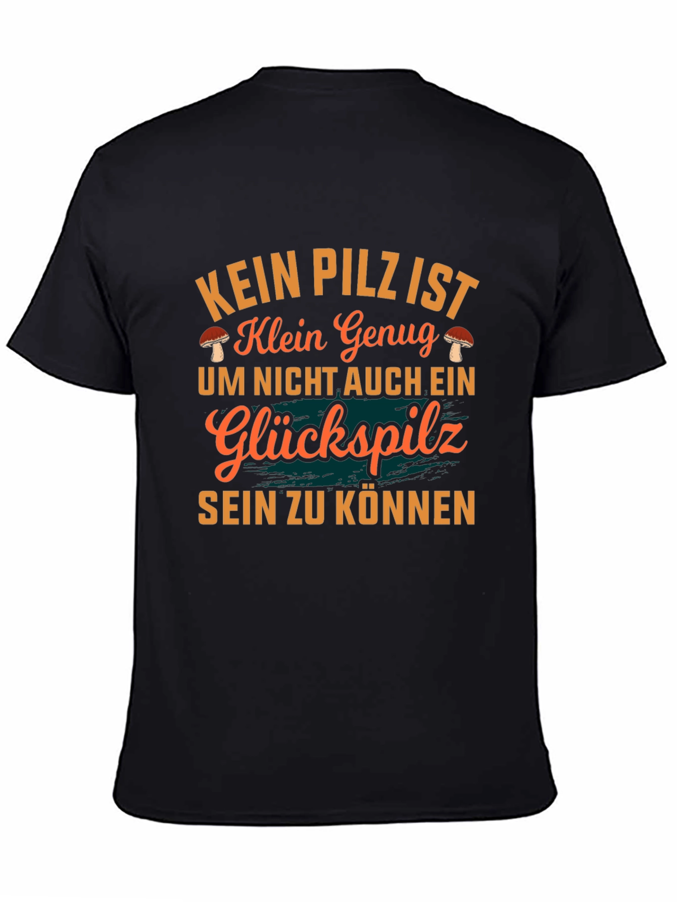 Funny German Lucky Mushroom Graphic Tee