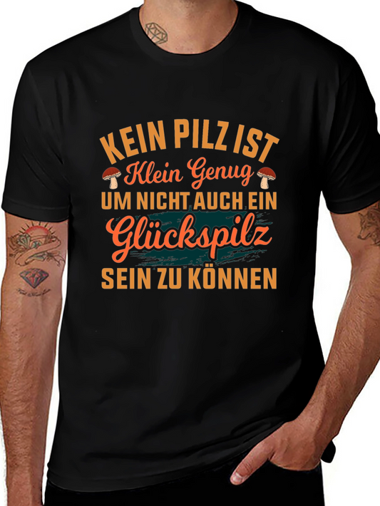Funny German Lucky Mushroom Graphic Tee