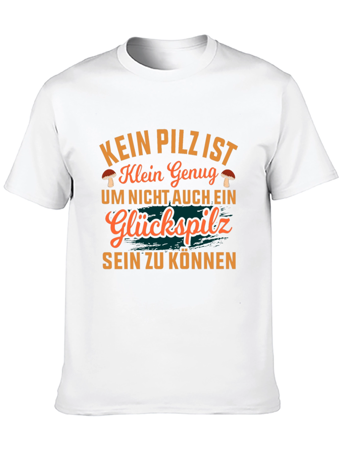 Funny German Lucky Mushroom Graphic Tee