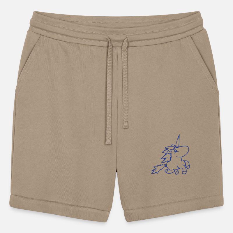 Unicorn rides fast gallop cute cartoon horse cool