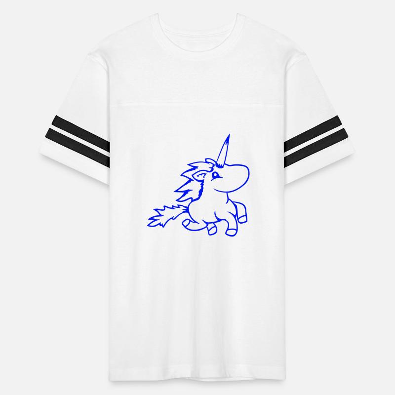 Unicorn rides fast gallop cute cartoon horse cool