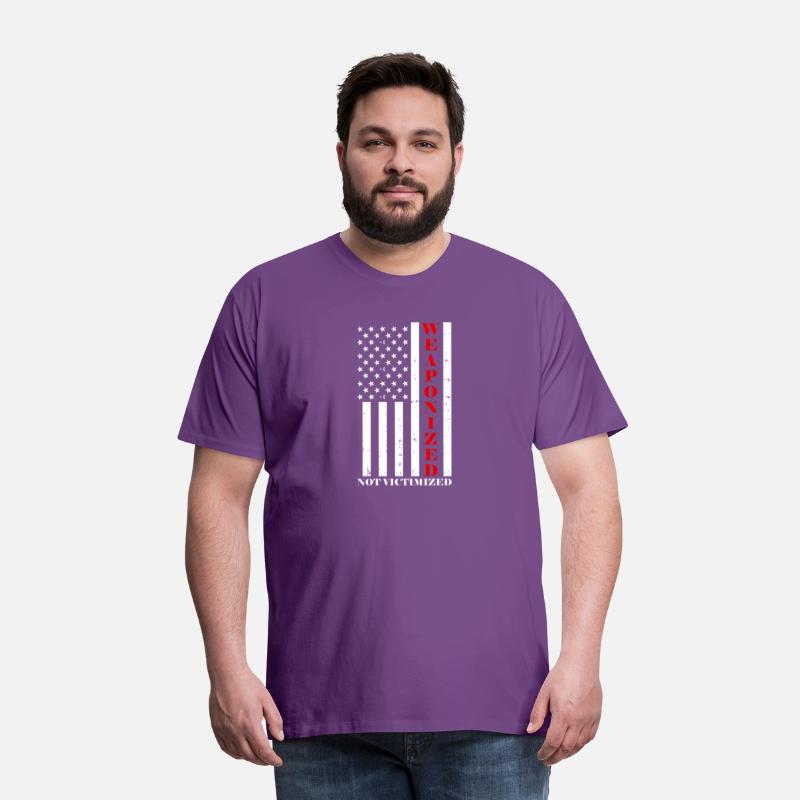 Us American Flag Pro Gun Meme Weaponized Not Victi