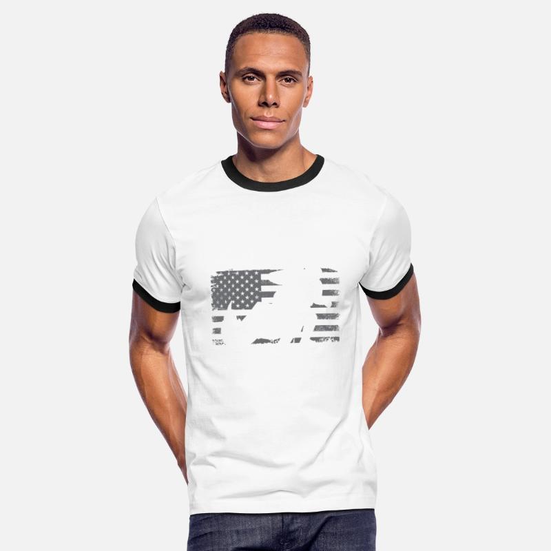 US Flag Flat Track motorcycling Racing