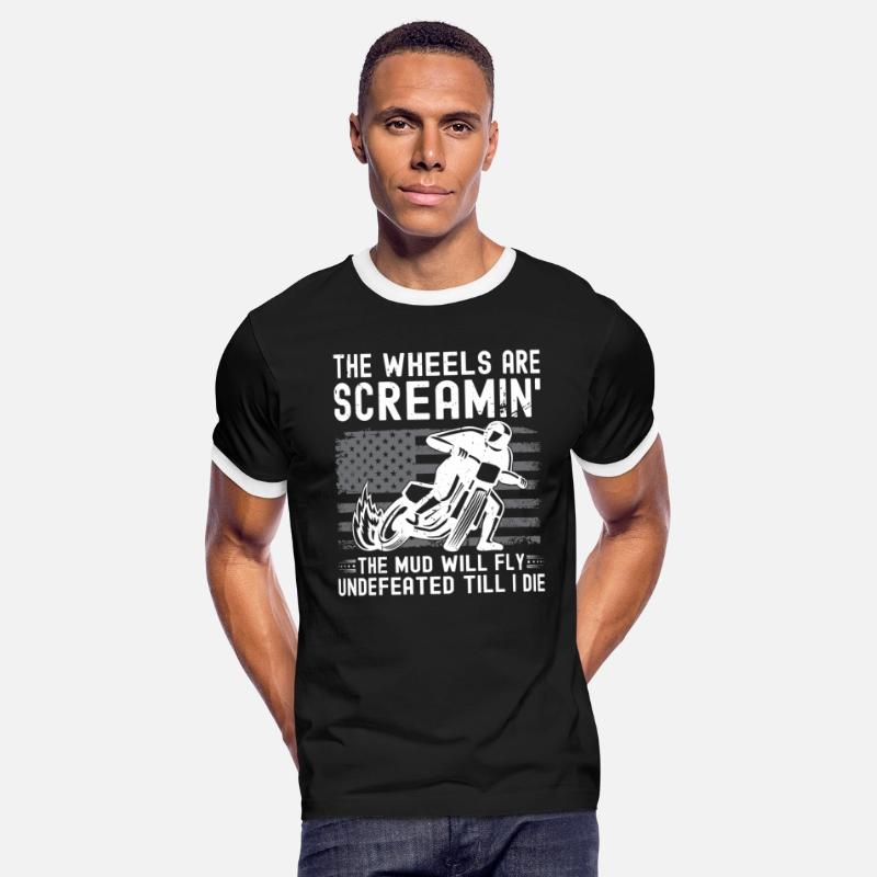 US Flag Flat Track motorcycling Racing