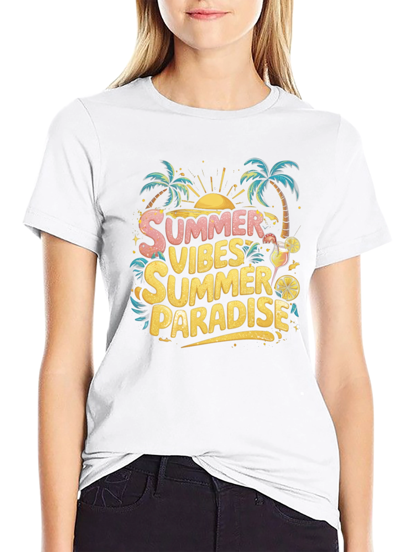 Summer Vibes Paradise Tee