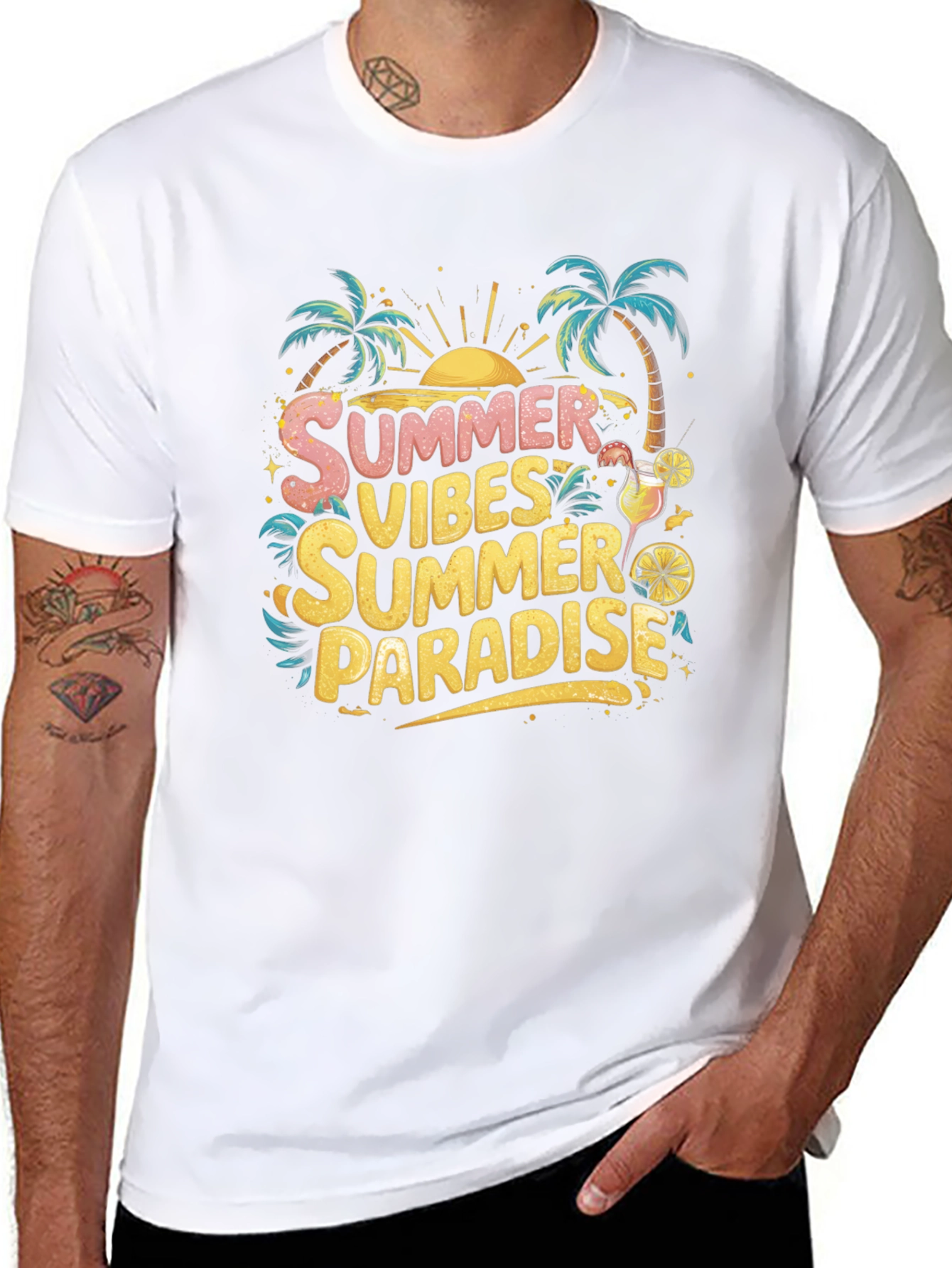 Summer Vibes Paradise Tee