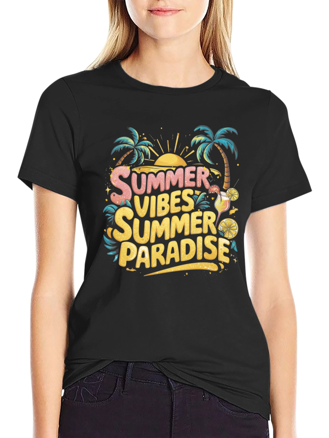 Summer Vibes Paradise Tee