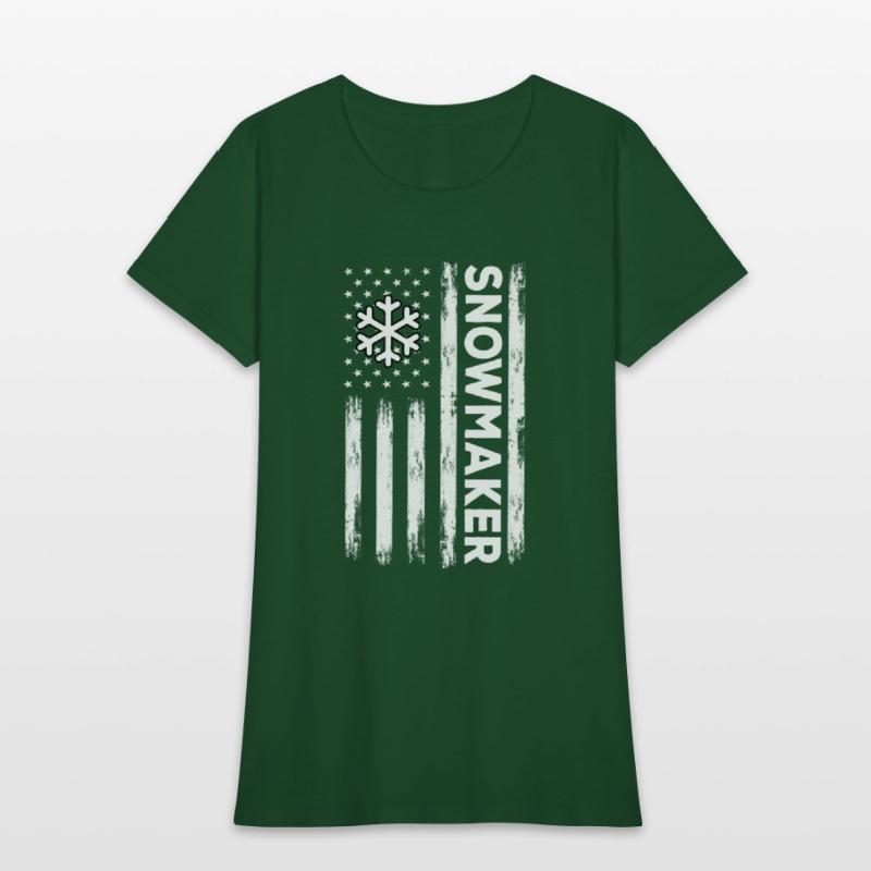 USA Flag Snowmaker Outfit America