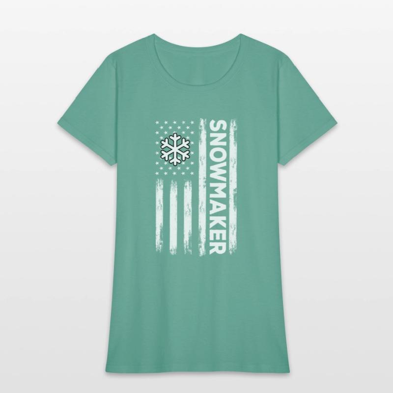 USA Flag Snowmaker Outfit America