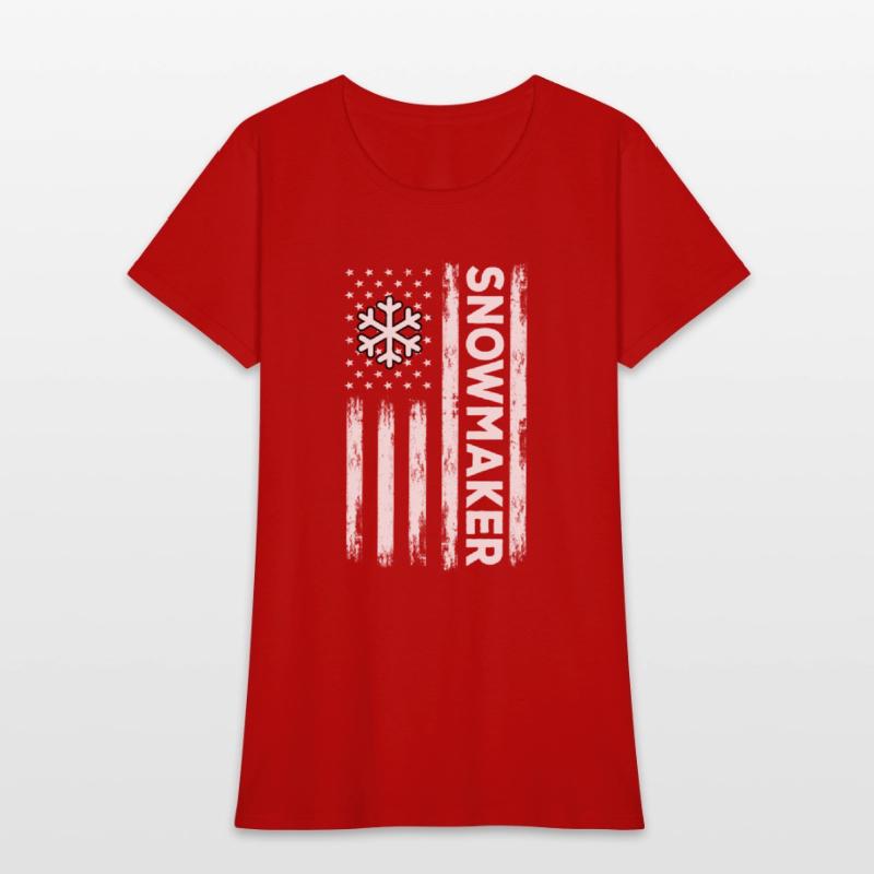 USA Flag Snowmaker Outfit America