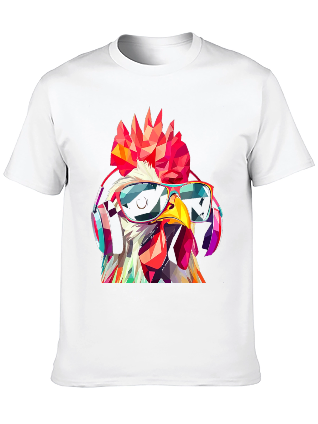 Cool Rooster Graphic T-Shirt