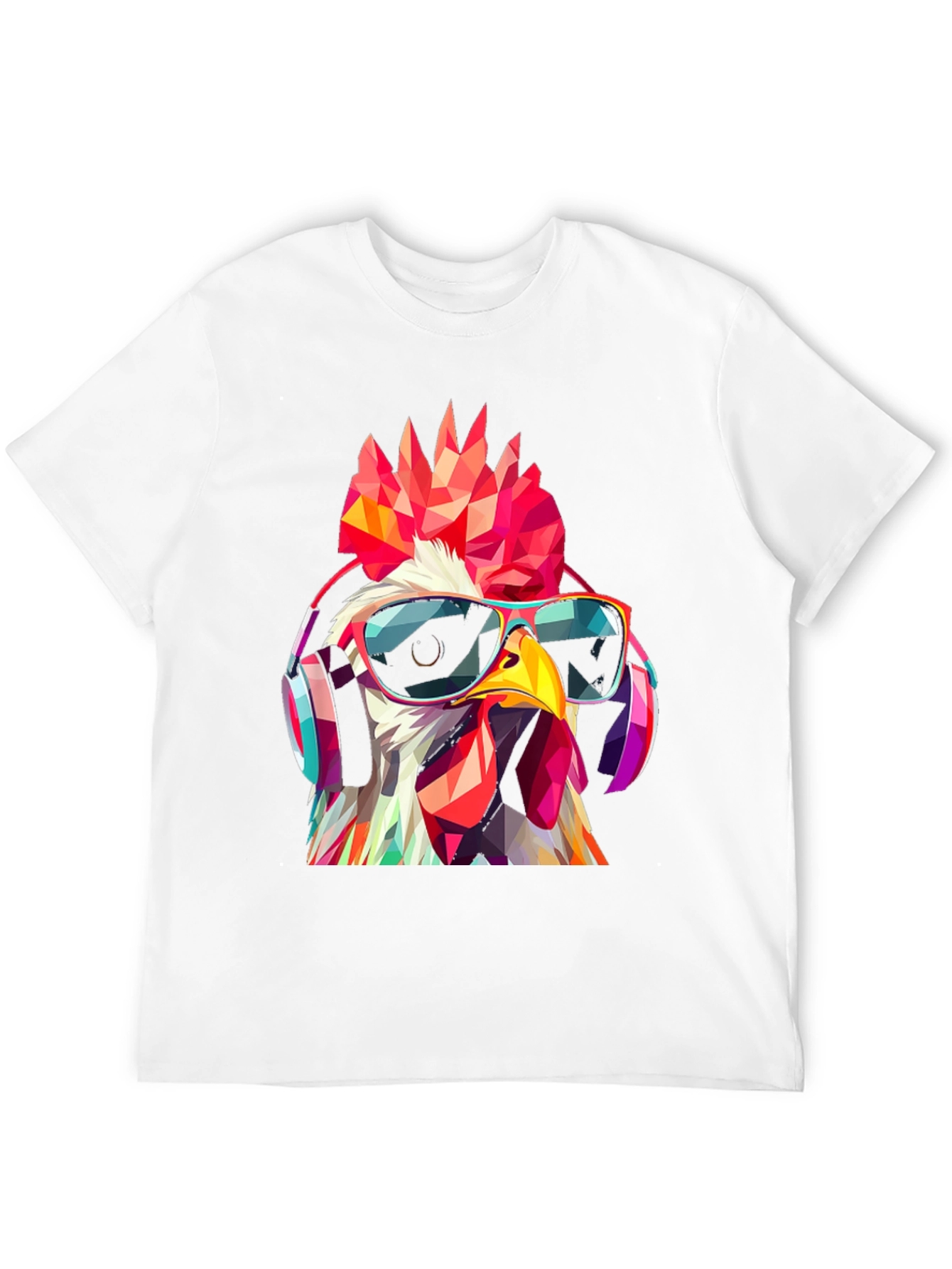 Cool Rooster Graphic T-Shirt