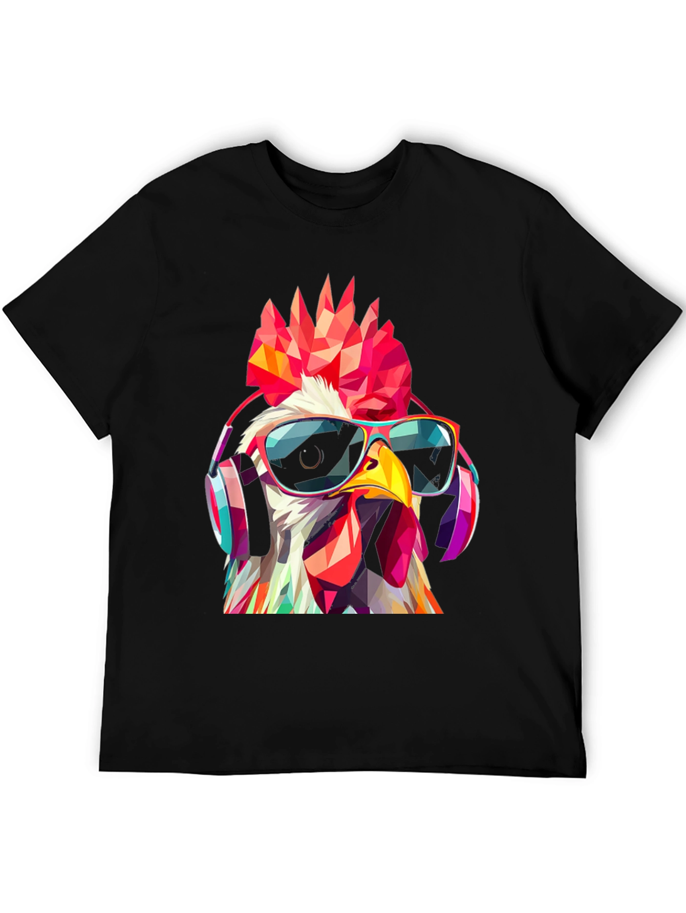 Cool Rooster Graphic T-Shirt