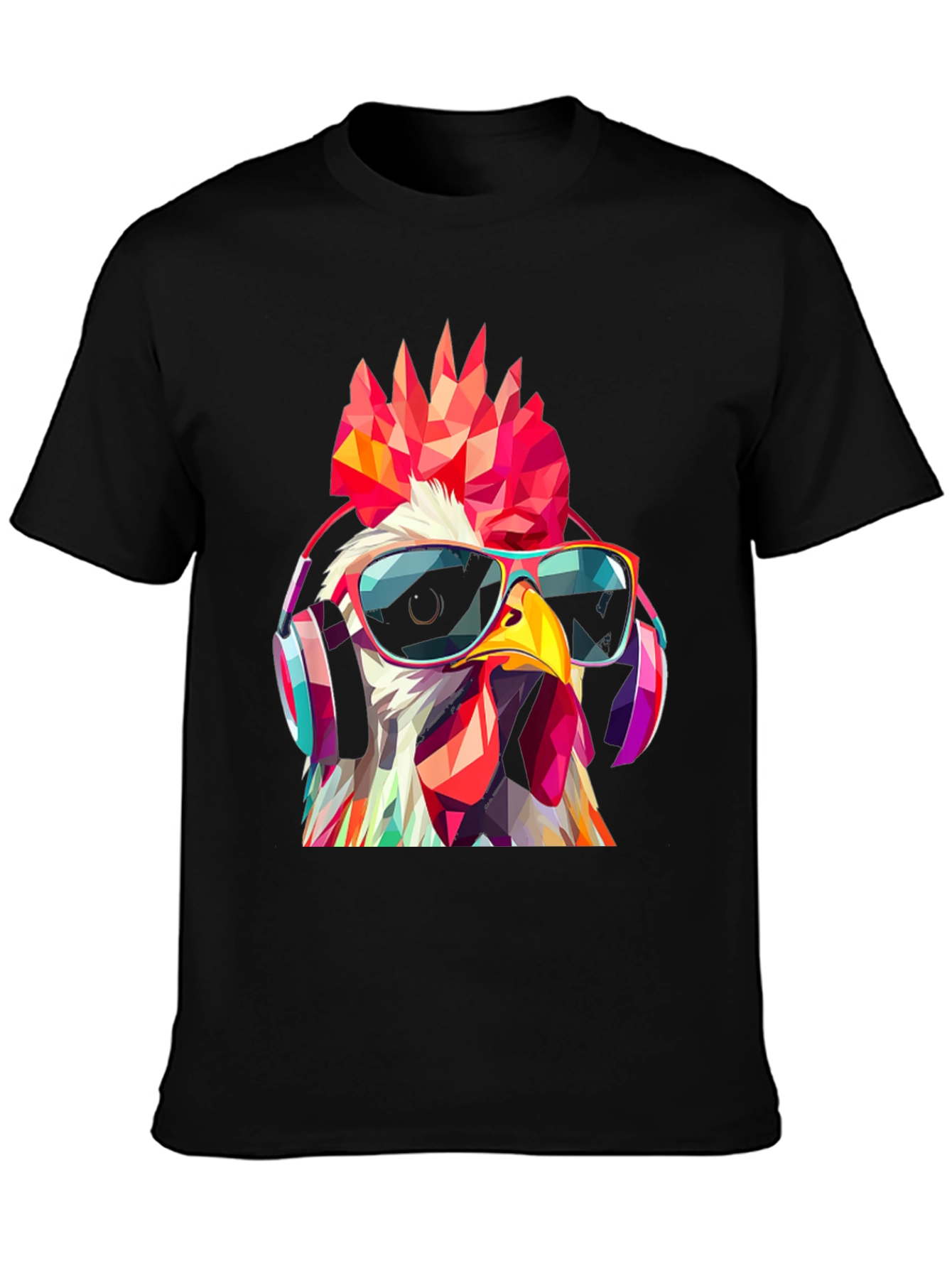 Cool Rooster Graphic T-Shirt