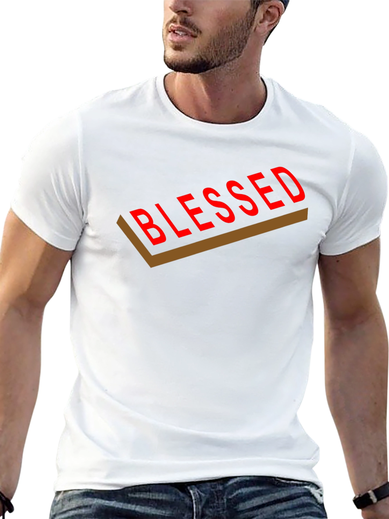 Blessed Graphic Tee - Black Casual Shirt