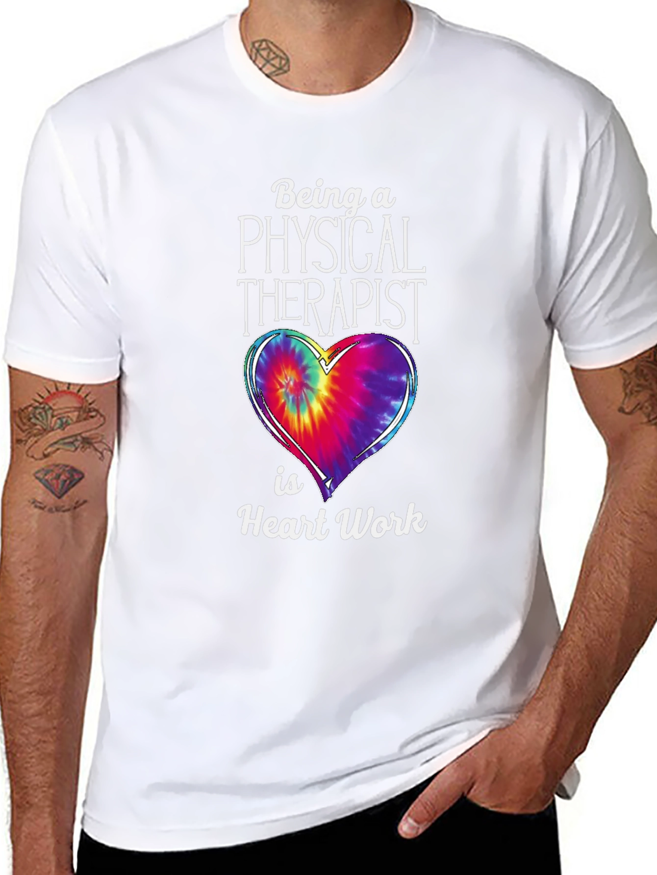 Physical Therapist Heart Work T-Shirt